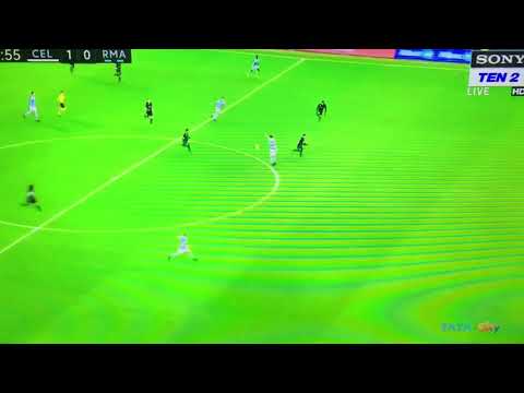 Real Madrid vs Celta 0-1 Daniel Wass goal 7-1-2018