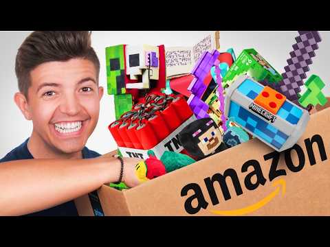 BUYING ALL MINECRAFT ITEMS IRL!!