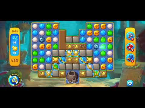 Fishdom 2045 - Super Hard Level (Moves 18)