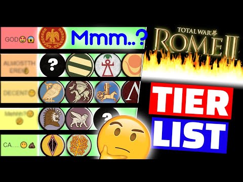 I Ranked *EVERY* Rome 2 Faction 🤔 (2021) Tier List
