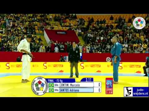 Marcelo Contini (BRA) - Adriano Santos (BRA) [-73kg] final
