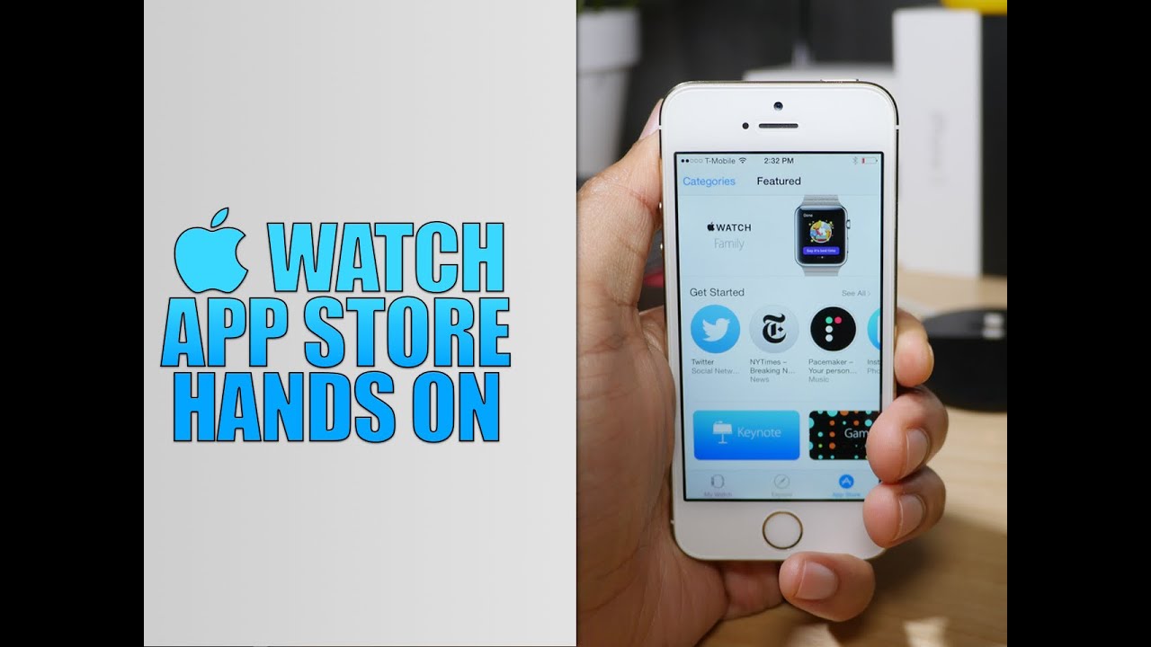 First Look: Apple Watch App Store