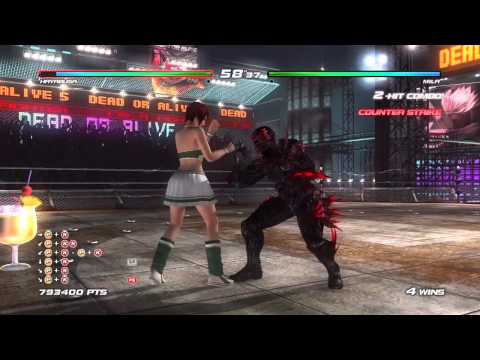 DEAD OR ALIVE 5 Last Round Hayabusa Special Move