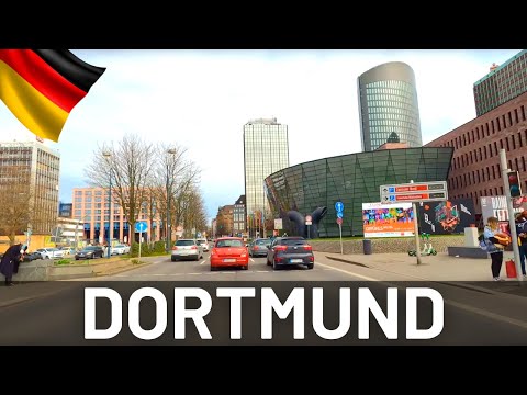 DORTMUND Driving Tour 🇩🇪 Germany || 4K Video Tour of Dortmund