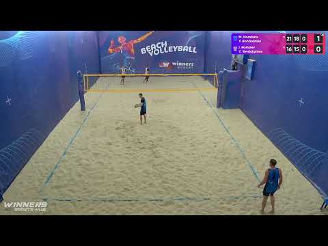 11:05 M. Horobets / Y. Bohdashkin - I. Horiaiev / Y. Yevdokymov 12.10.2022 |Winners Beach Volleyball
