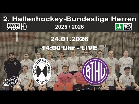 24.01.2026 - 2. Hallenhockey Bundesliga Herren - SWN vs. BTHV - Livestream