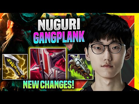 NUGURI TRIES GANGPLANK WITH NEW CHANGES! - FPX Nuguri Plays Gangplank Top vs Dr. Mundo! | Season 11