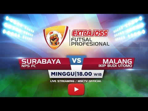 NPS FC (SURABAYA) VS IKIP BUDI UTOMO (MALANG) (FT:1-2) - Extra Joss Futsal Profesional 2018