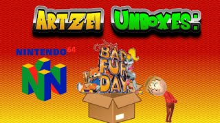preview picture of video 'Artzei UnBoxaa: Conker's Bad Fur Day (N64)'