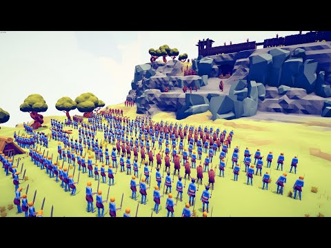 CAN 150x VIKING KILL ENEMY KING? - Totally Accurate Battle Simulator TABS