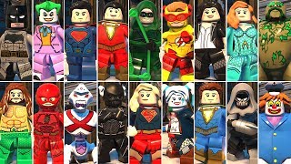 All DLC Characters in LEGO DC Super-Villains