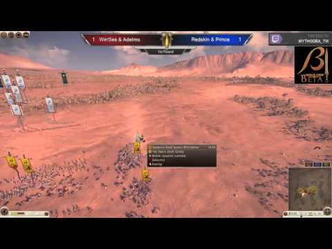 Rome II BETA Flash Tournament #74 -  G3 Round 1 - RTKAdelmo + WerSes VM_Redskin + [ACL] Prince