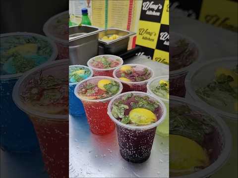 6 different types of mojitos 😍😋 #Mocktails #drinks #youtubeshorts #shorts