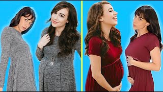 Trying On All My Pregnancy Clothes