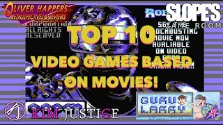 Top 10 Video Games Based on 80s/90s Movies w/ Oliver Harper, DJ Slope & Larry Bundy Jr - Kim Justice