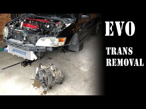 Mitsubishi Lancer EVO Transmission Removal // Short Version How-to Video