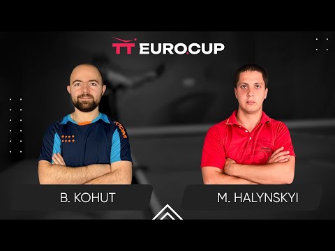 19:40 Bohdan Kohut - Mykola Halynskyi 04.04.2024 TT Euro.Cup Ukraine Elite. TABLE 4