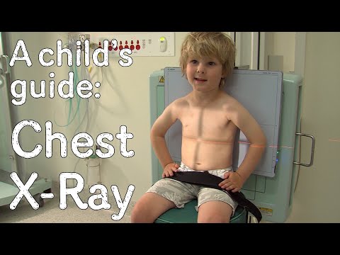 A child's guide to hospital: Chest X-Ray