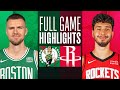 CELTICS at ROCKETS | FULL GAME HIGHLIGHTS | January 21, 2024