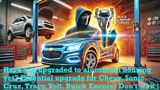 2011-2020 Chevy Cruze Sonic Trax Volt Buick Encore 1.4L Coolant Thermostat/Outlet Aluminum Upgrade