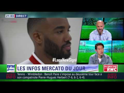 After Foot du mercredi 05/07 – Partie 1/7 - Le transfert d'Alexandre Lacazette à Arsenal