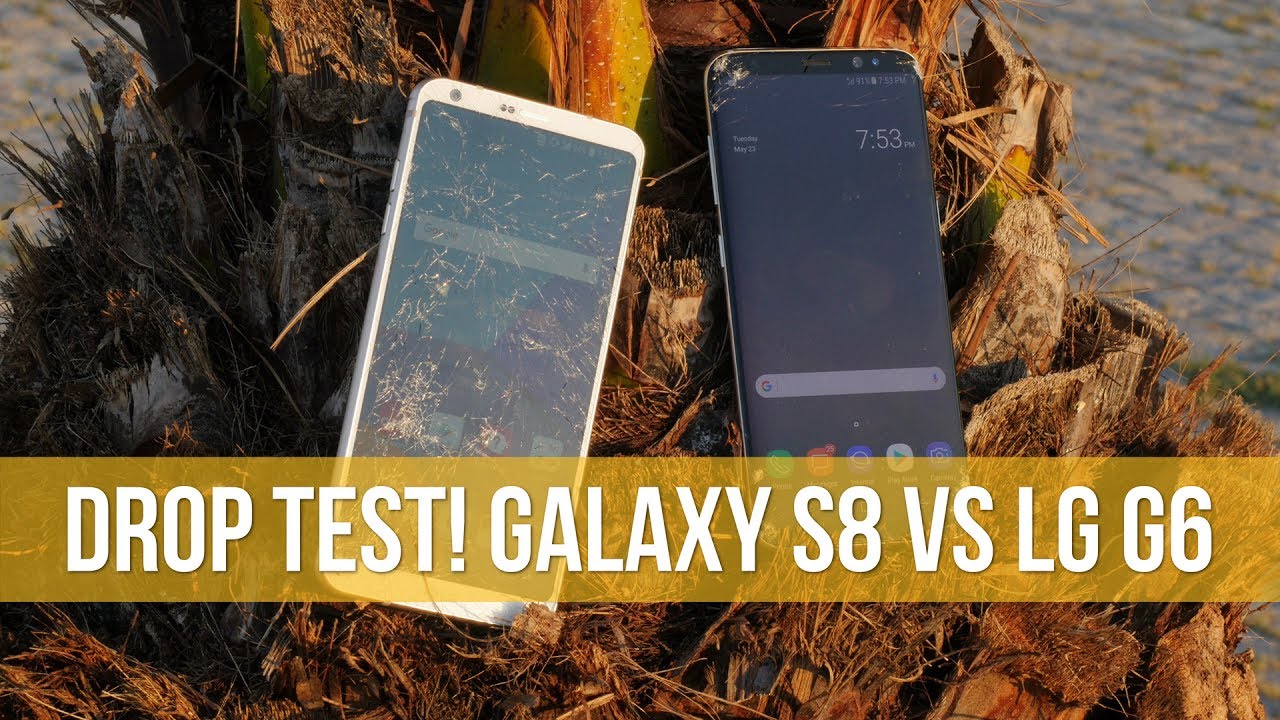 Galaxy S8 vs LG G6 drop test: which is tougher?