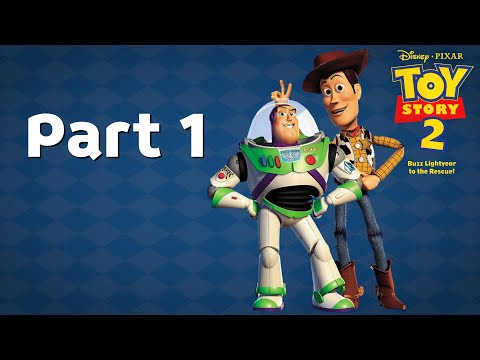 Toy Story 2: Buzz Lightyear to the Rescue 100% Walkthrough W/Commentary Part 1 - Andy's House
