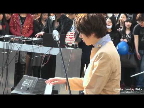 [Fancam] 110409 Super star K3 MV Filming - Kyuhyun focus 4