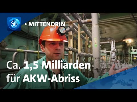 Rheinsberg: Gefährliche Arbeit in altem Kernkraftwerk | tagesthemen mittendrin
