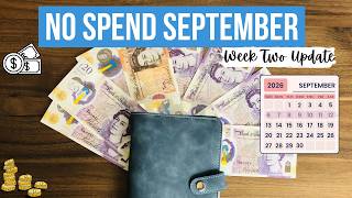 No Spend September Week Two Update - it's going to plan!