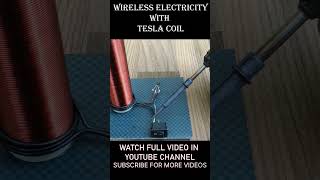 Making tesla coil for wireless electricity #teslacoil #scienceproject #diyforkids