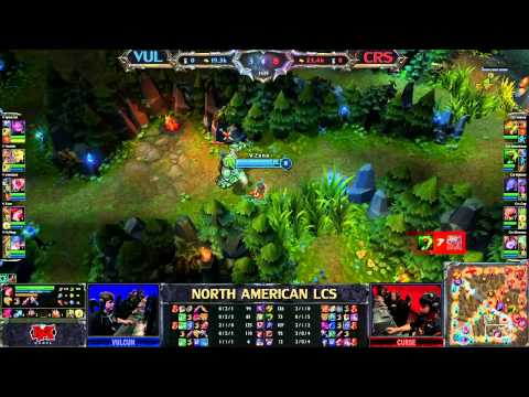 VUL vs CRS - LCS 2013 NA Spring W7D2 (English)