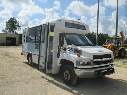 AUCTION: 2009 Chevrolet C4500 14 Passenger Champion Bus Conversion with Wheelchair Lift