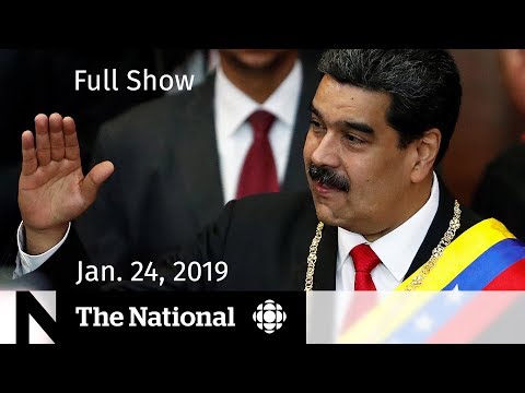 The National for January 24, 2019 — John McCallum, Venezuela and U.S. Government Shutdown