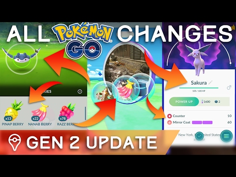 HERE'S *EVERYTHING* THAT CHANGED IN THE POKÉMON GO GEN 2 UPDATE