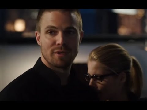 Olicity - Arrow - 3x23 Pt.14 - "I want to be with you" - Oliver asks Felicity to leave with him