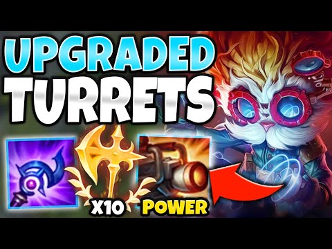 NEW CONQUEROR HEIMERDINGER IS GAME BREAKING! (ALWAYS 10 STACKS) - League of Legends