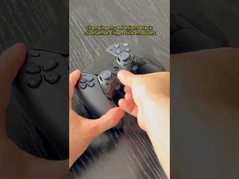 The new Midnight Black DualSense Edge lets you change the analogue stick modules to prevent drift