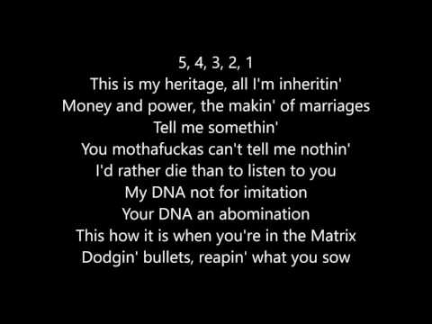 Kendrick Lamar - DNA Lyrics