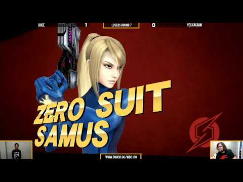 WBB #100  Juice (ZSS) vs Vex Kasrani (G&W)   Losers Round 7   Smash 4 Singles