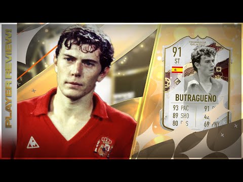4 STAR SKILLS NOW!! WORLD CUP ICON 91 RATED EMILIO BUTRAGUENO PLAYER REVIEW - FIFA 23 ULTIMATE TEAM
