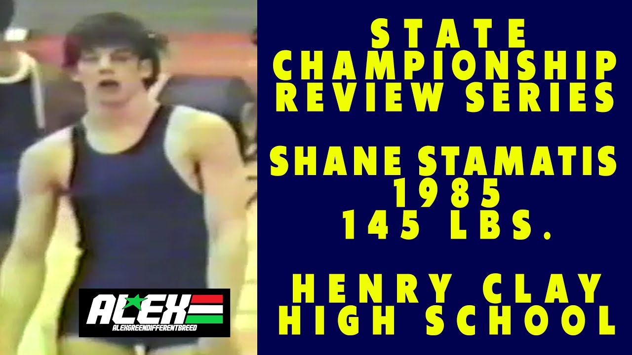 State Wrestling Championship match review w/ Shane Stamatis (Henry Clay; 1985 145 lbs.)