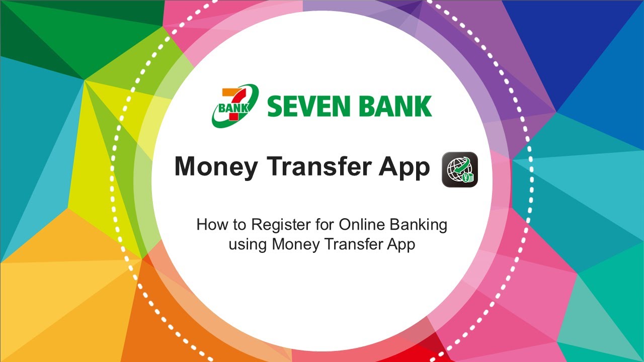 [English] How to register for online banking via Money Transfer App for first-time users（アプリ）