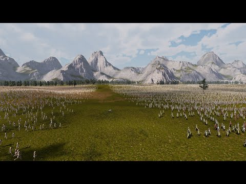 800,000 Egytpian Warriors vs 2 Million Footmen Ultimate Epic Battle Simulator 2