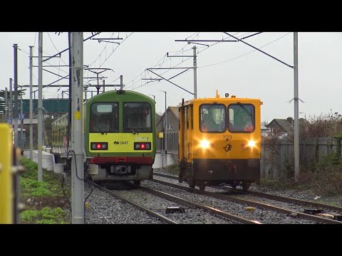 Inspection Car No. 723 on the Howth Branch & Northern Line (19/01/2021)