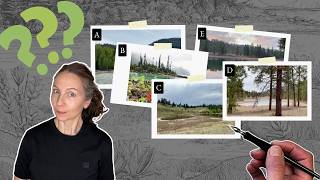 How to Choose The Best Reference for Your Landscape Drawings in Pen and Ink