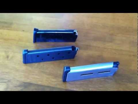 Chip McCormick 8 round Power Mags through Taurus 1911 Commander