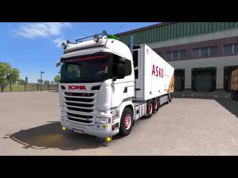 ETS2 SCANIA R500 V8 Calais - Le Havre