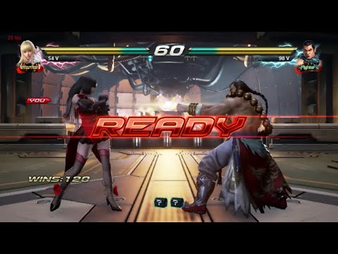 314 Lili Rochefort costume Eliza Vampire vs Feng ​- Tekken 7 ( Uchiha x24 ) Gameplay PC