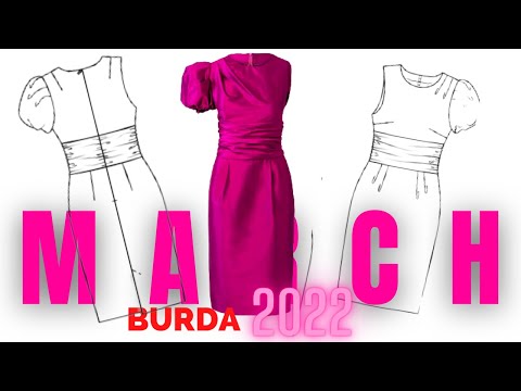 Burda 3/2022 Line Drawings